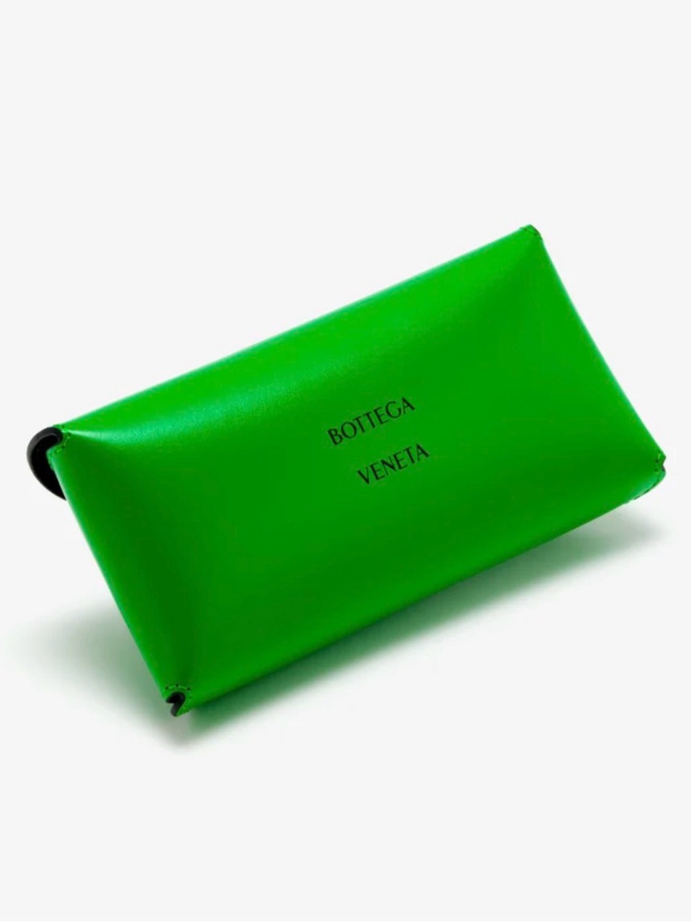 💚 NEW Bottega Veneta Green leather sunglasses case